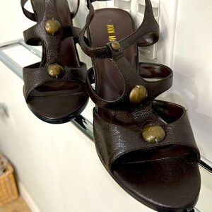 Ann Marino platform sandals 8.5